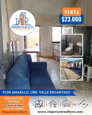Casa en Flor Amarillo, Urbanización Valle Encantado