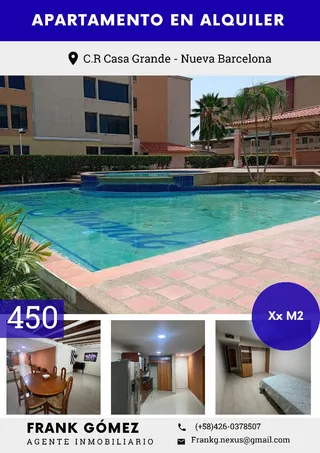 Apartamento en C.R Casa Grande, Sector Nueva Barcelona