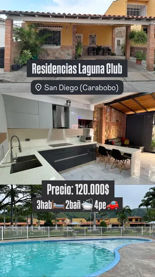 Casa en Residencias Laguna Club