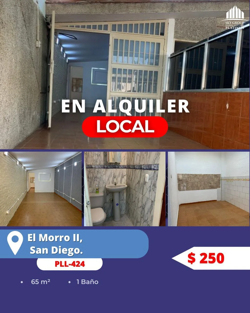 Local en Alquiler en Urb Morro II 65m² — Precio a consultar