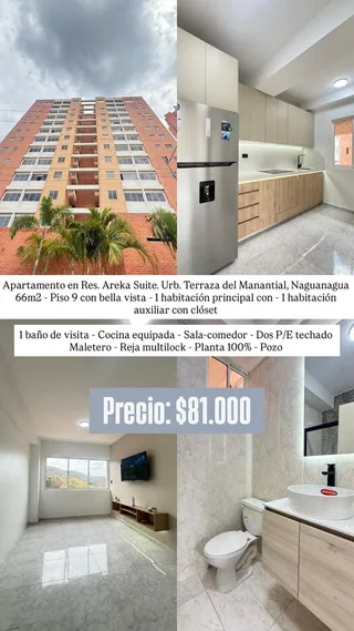 Apartamento en Terrazas del Manantial