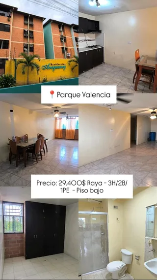 Apartamento en Parque Valencia Res. Araguaney