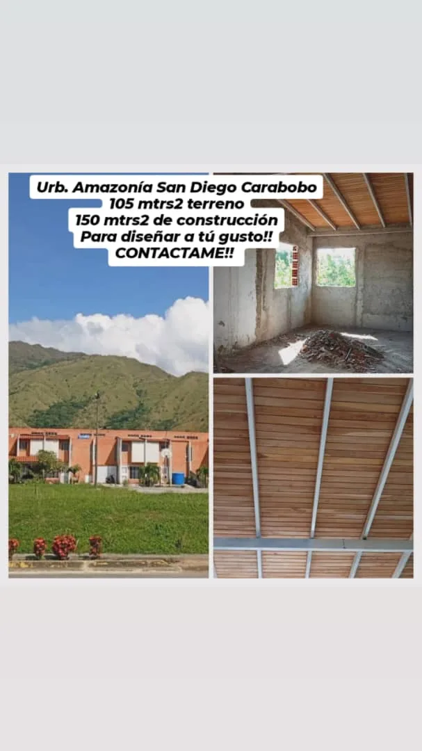 Townhouse en Venta en Urbanización Parque Residencial Amazonía — 3 hab 150m² — USD 45,000