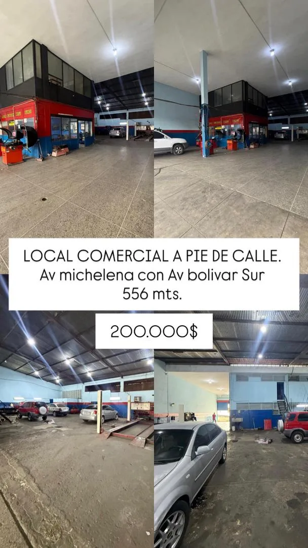 Local en Venta en la michelena con av Bolivar Sur 556m² — USD 200,000