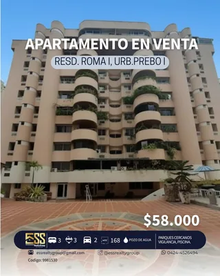 Apartamento en RESD. ROMA I, URB.PREBO I