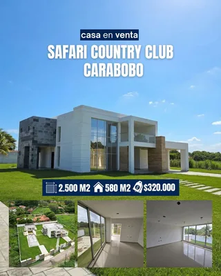 Casa en Safari Country Club, Carabobo