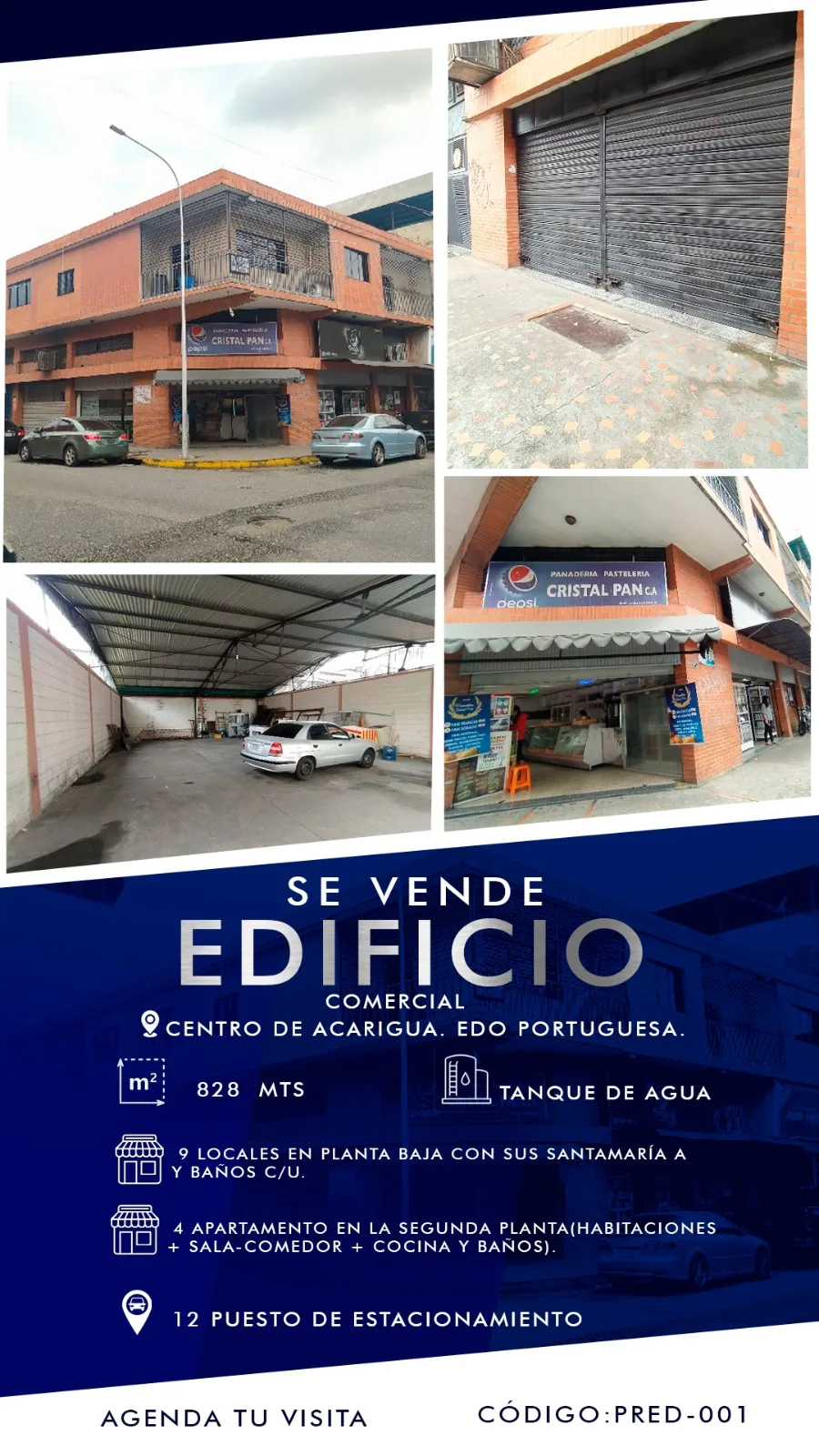 Local en Venta en Acarigua 828m² — USD 1,800,000