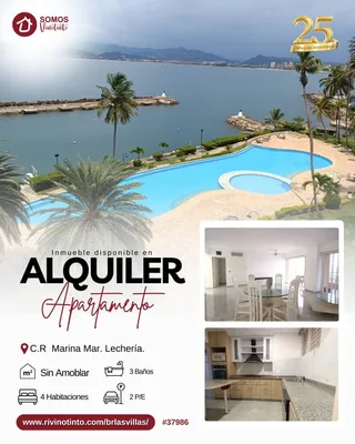 Apartamento en C.R Marina Mar, El Morro, Lecheria