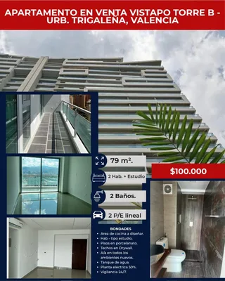 Apartamento en Vistapo Torre B