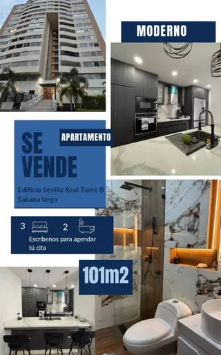 Apartamento en Sabana Larga