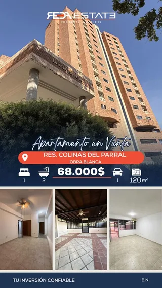 Apartamento en Colinas del Parral, Urb. El Parral