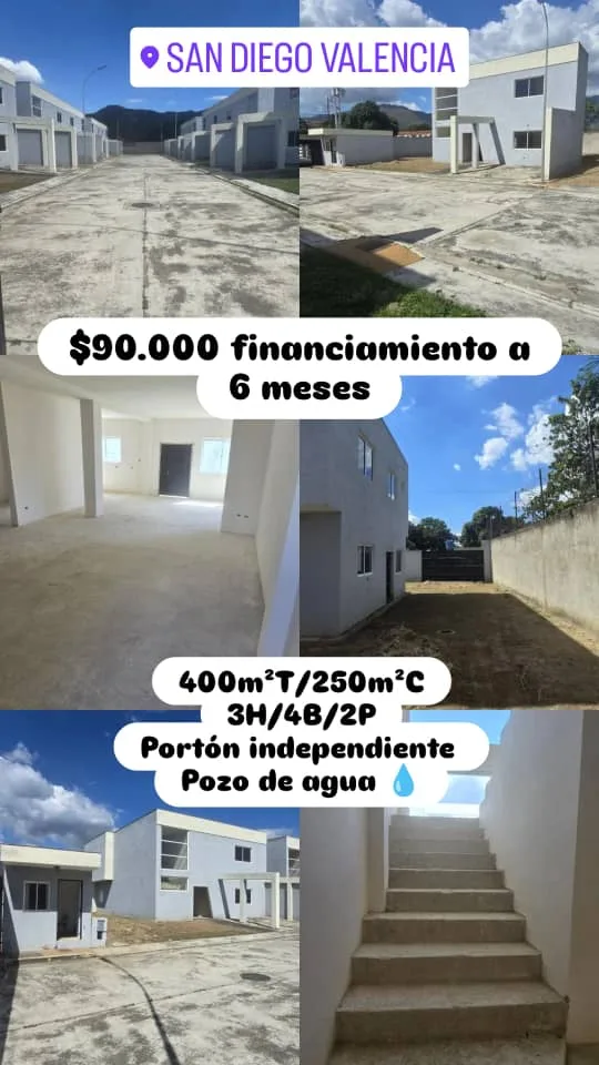 Casa en Venta en San Diego Sector Minigranjas — 3 hab 250m² — USD 90,000