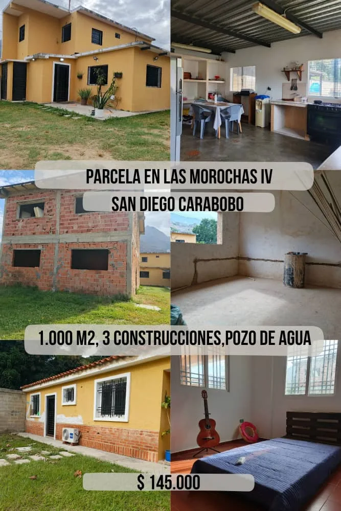 Terreno en Venta en Las morochas San Diego — USD 145,000