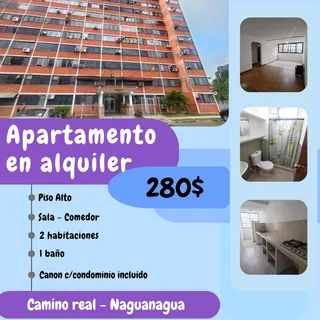 Apartamento en Camino Real, los Guayabitos - Naguanagua