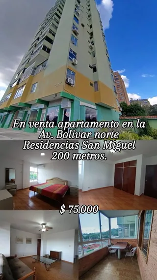 Apartamento en Res. San Miguel B, Av. Bolivar Norte, El Recreo
