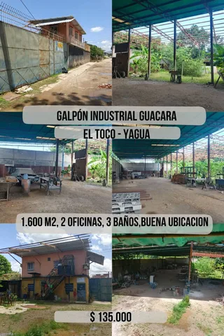 Galpón en Guacara, El Toco - Yagua