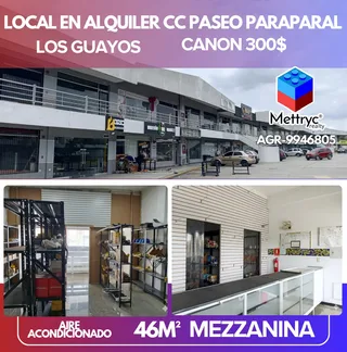 Local en CC Paseo Parapara, Los Guyayos