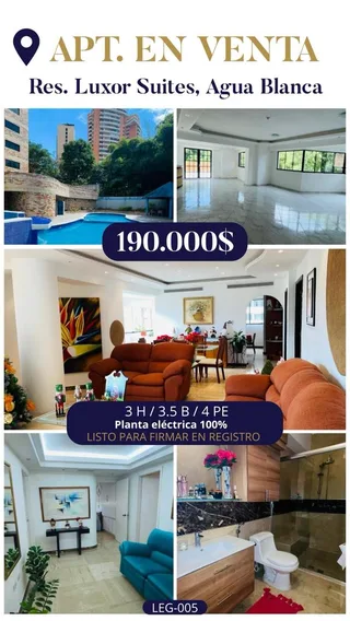 Apartamento en Agua Blanca