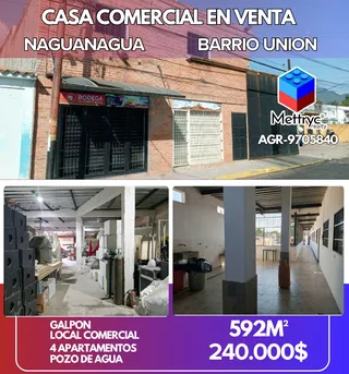 Casa en Naguanagua, Barrio Union