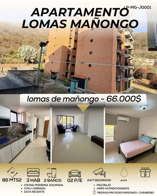 Apartamento en Lomas de Mañongo