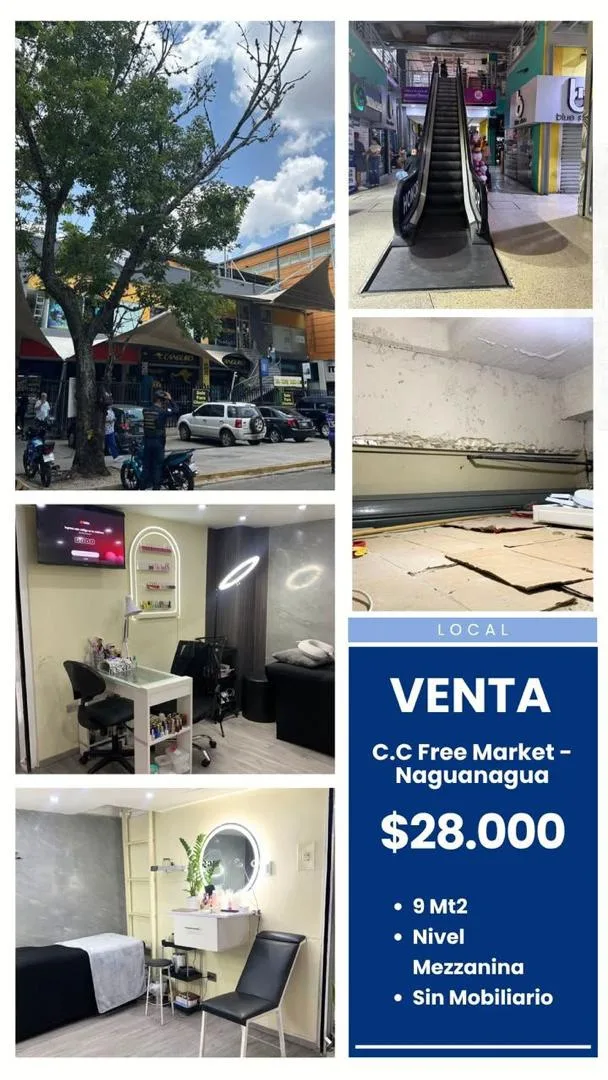 Local en Venta en CC Free Market 9m² — USD 28,000