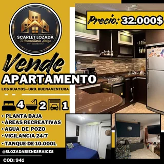 Apartamento en Buenaventura Los Guayos