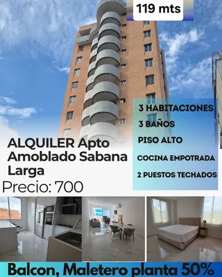 Apartamento en Sabana Larga