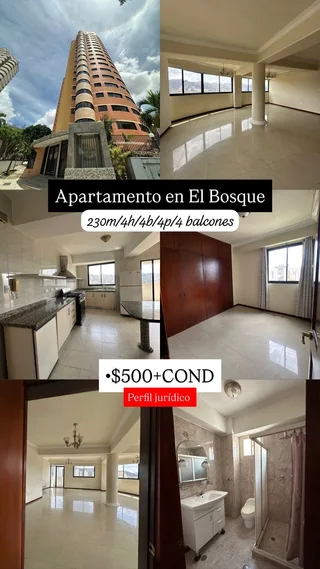 Apartamento en El Bosque
