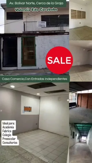 Casa en Av. Bolívar, cerca de la granja, sector los Camoruco Valencia Edo. Carabobo