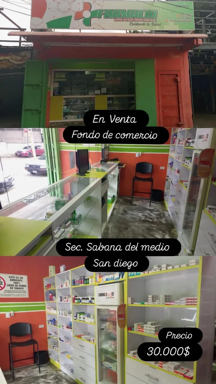 Local en Venta en San Diego, Sector Sabana del Medio 48m² — USD 30,000