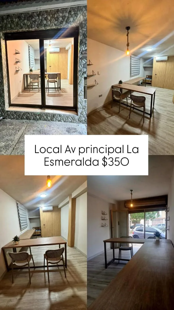 Local en Alquiler en Parque Res. La Esmeralda 24m² — USD 350