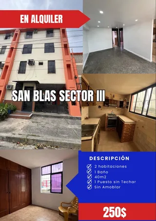 Apartamento en Urbanización San Blas, sector III