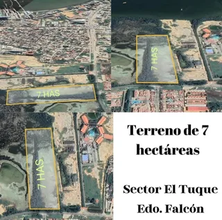 Terreno en Sector El Tuque Edon Falcón