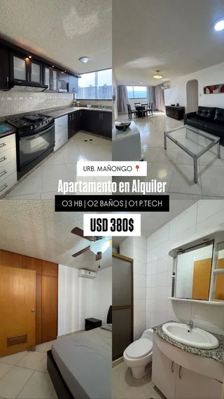 Apartamento en URB. MAÑONGO