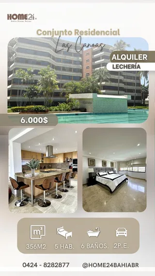 Apartamento en C.R LAS CANOAS, Lecheria