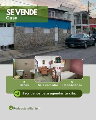 Casa en Sector Oeste, calle Mariño a dos cuadras de la Panadería Colón, Naguanagua