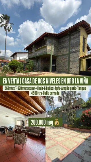 Casa en Urb La Viña, Calle cerrada