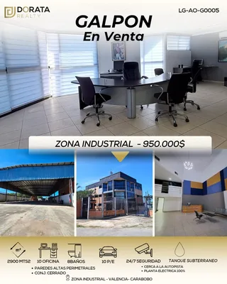Galpon en Zona Industrial Valencia