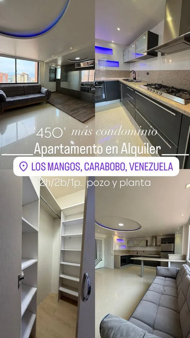 Apartamento en Alquiler en Lomas De Los Mangos — 2 hab — Precio a consultar