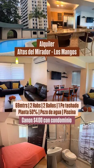 Apartamento en Altos del Mirador - Los Mangos