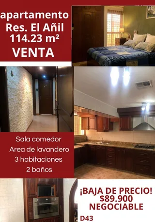 Apartamento en Prebo Resd El Añil