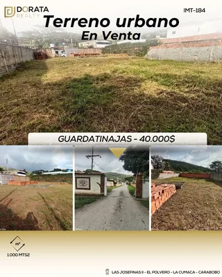 Terreno en Guardatinajas - Las Josefinas II, El Polvero - La Cumaca, San Diego - Carabobo