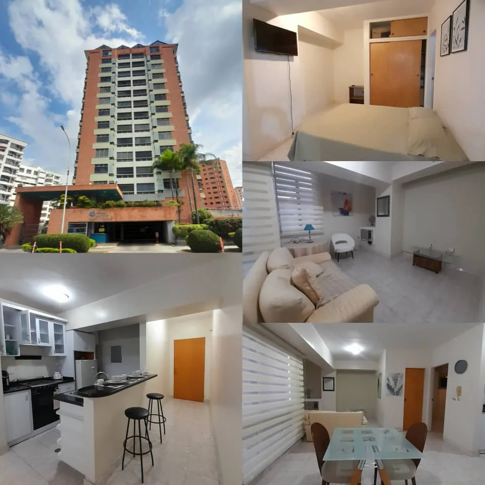Apartamento en Alquiler en Mañongo, Residencias Monte Carmelo, Frente al Sambil — 1 hab 66m² — USD 380