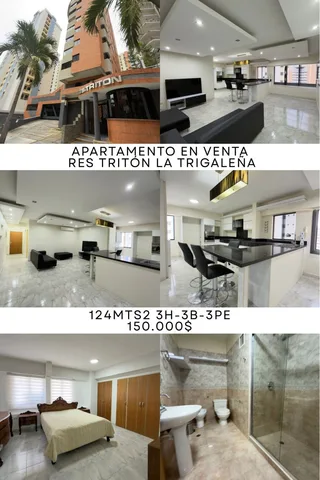 Apartamento en Res Tritón La Trigaleña