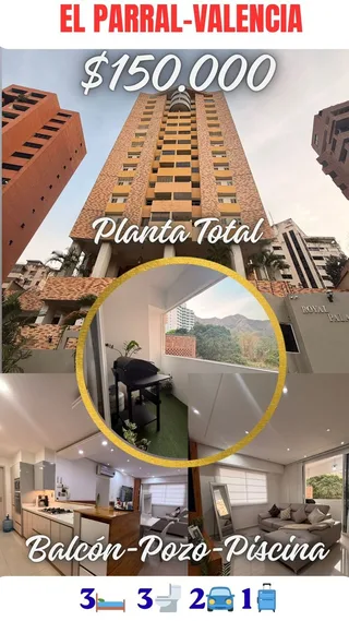 Apartamento en El Parral residencias Royal Palace
