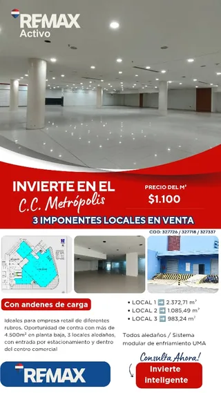 Local en C.C Metrópolis
