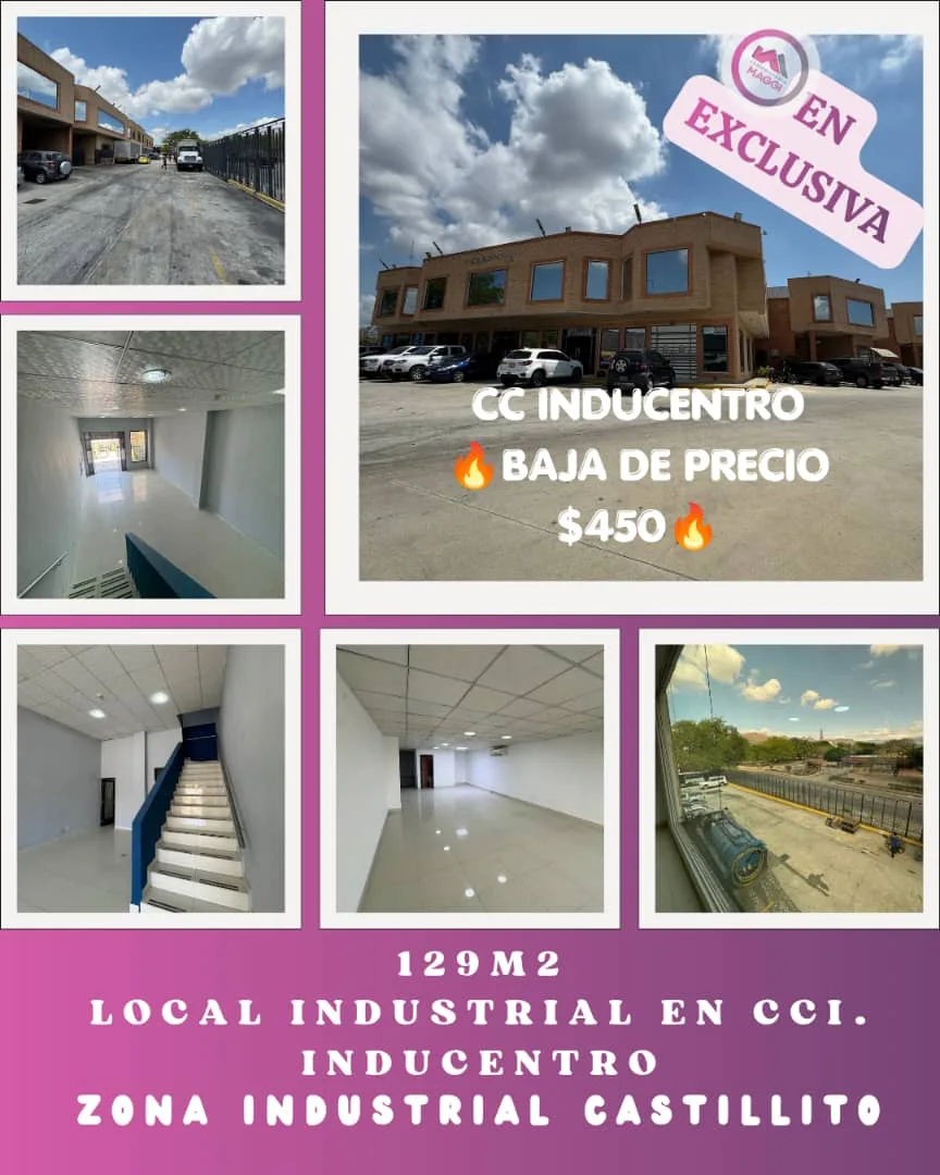 Local en Alquiler en ZONA INDUSTRIAL CASTILLITO San Diego 129m² — USD 500