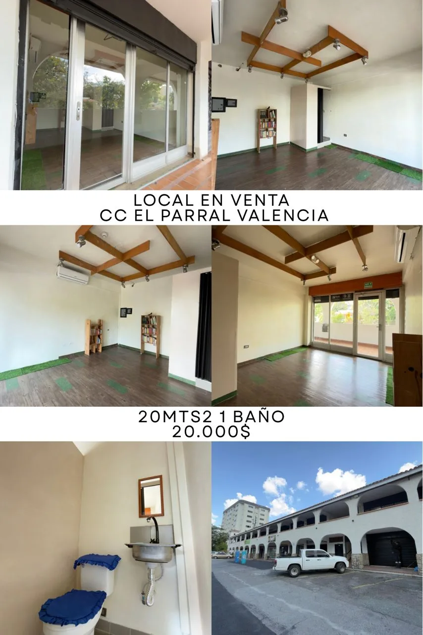 Local en CC El Parral Valencia — USD 20,000