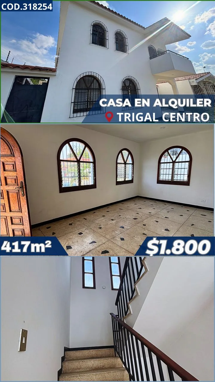 Local en Alquiler en Trigal Centro 417m² — USD 1,800