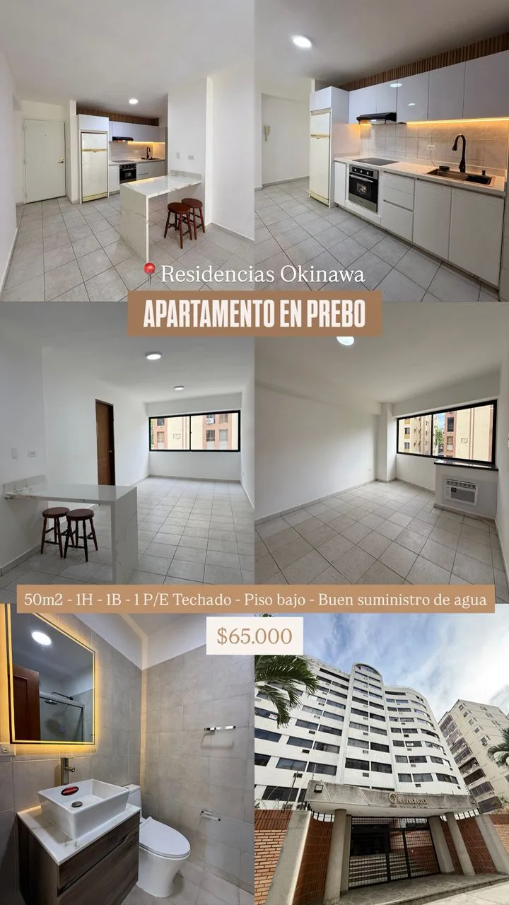 Apartamento en Venta en Residencias Okinawa — 1 hab 50m² — USD 65,000